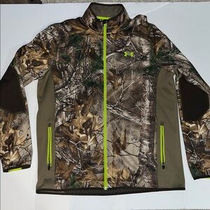 Under Armour Cold Gear Scent Control Realtree Camouflage Men's Jacket Size XL